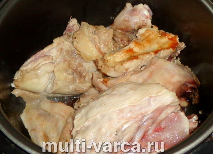 Тушонка з кролика в мультиварці