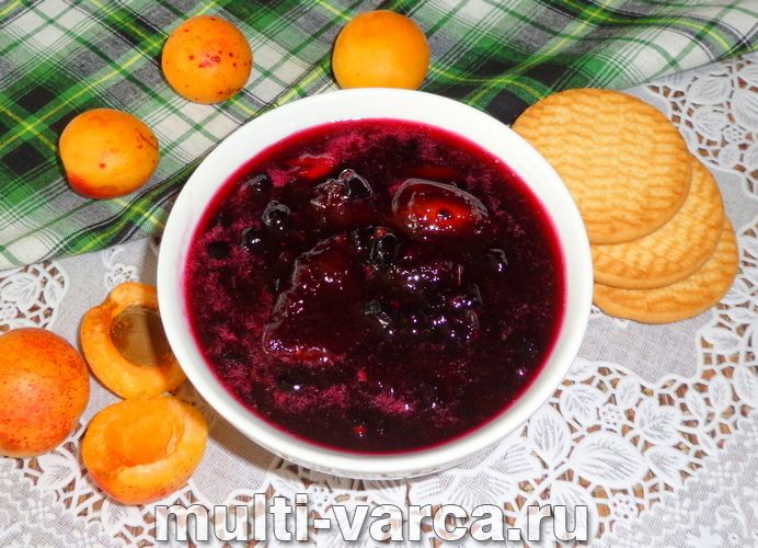 Варення з абрикосів і смородини