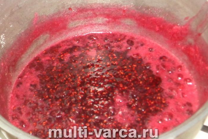 Варення з червоної смородини та малини