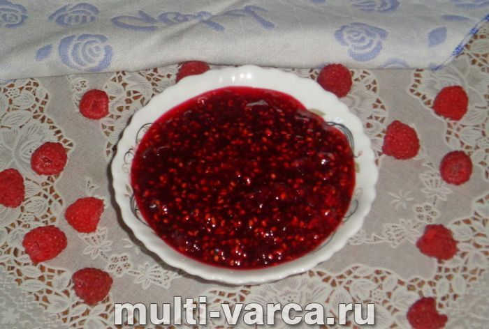Варення з червоної смородини та малини