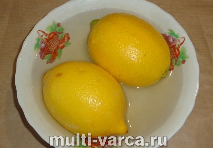 Варення з лимонів у мультиварці