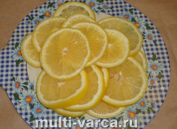 Варення з лимонів у мультиварці