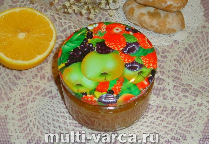Варення з лимонів у мультиварці