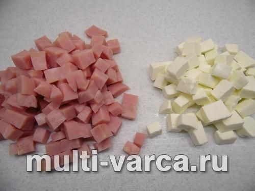 Закусочні кекси з гарбузом і шинкою