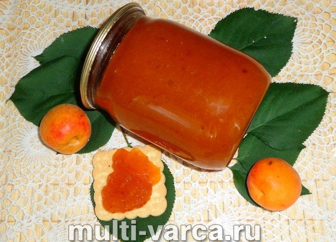 Абрикосовий конфітюр на зиму