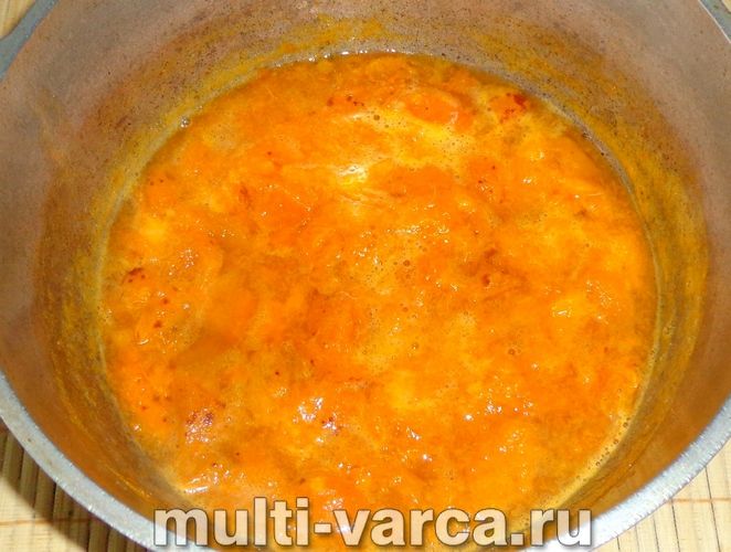 Абрикосовий конфітюр на зиму