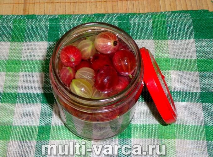Аґрус у сиропі на зиму
