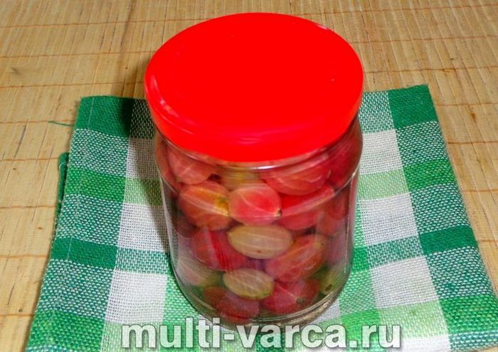 Аґрус у сиропі на зиму