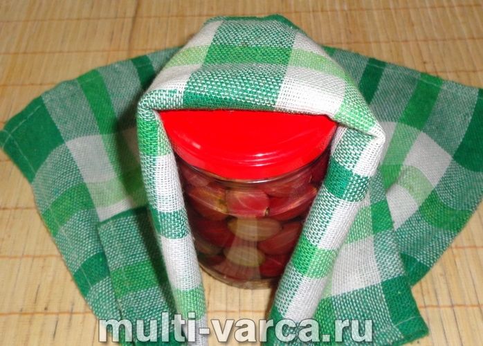 Аґрус у сиропі на зиму