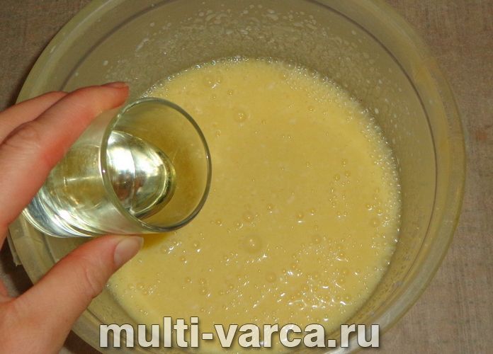 Банановий пиріг на кефірі