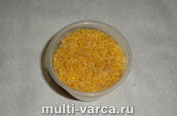 Булгур на молоці в мультиварці