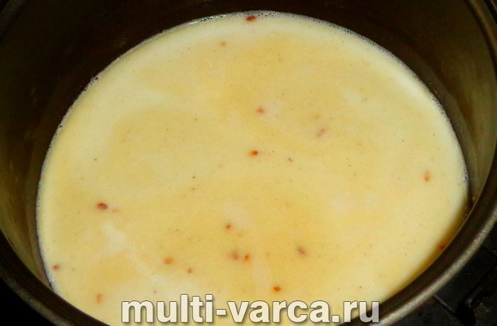 Булгур на молоці в мультиварці