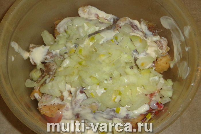 Цесарка в духовці в рукаві