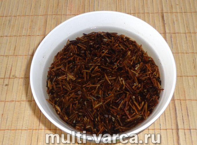 Дикий рис у мультиварці