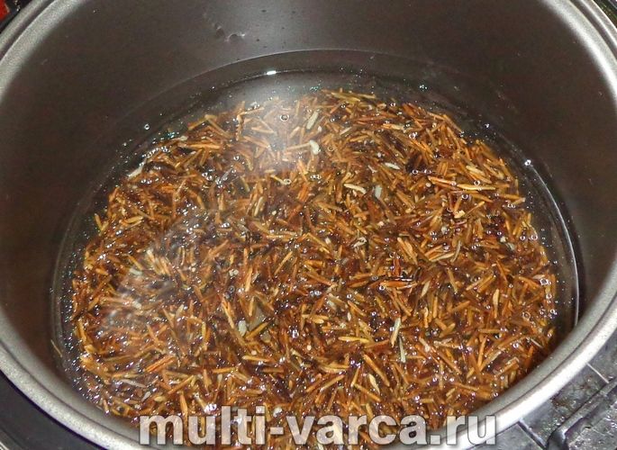 Дикий рис у мультиварці