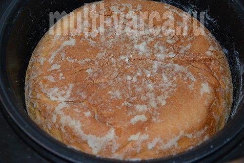 Домашній білий хліб у мультиварці