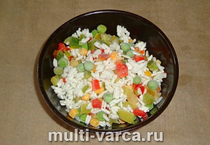 Гавайська суміш із куркою в мультиварці