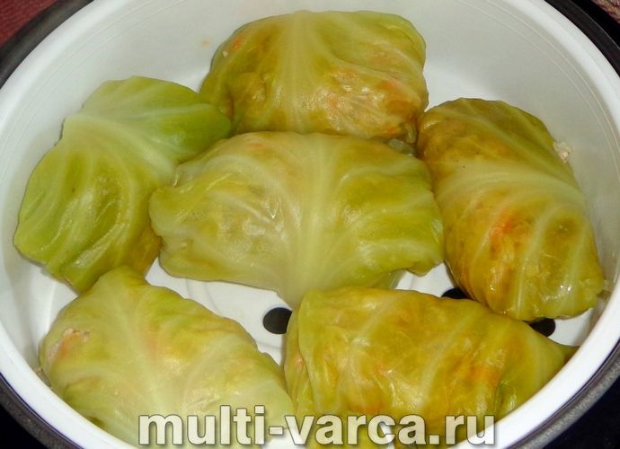 Голубці на пару в мультиварці