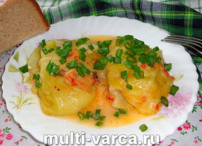Голубці з картоплею в мультиварці