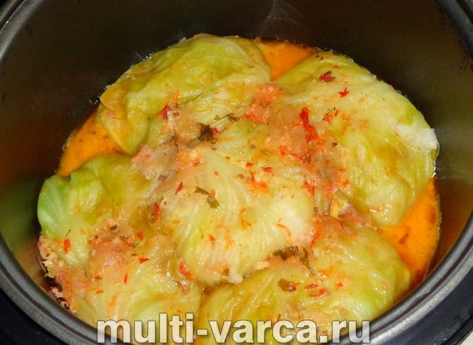 Голубці з картоплею в мультиварці