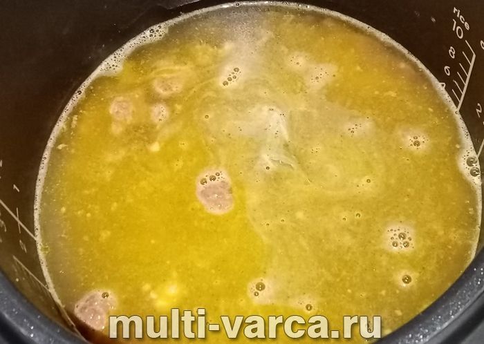Гречка по-купецькому з тушонкою в мультиварці