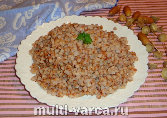 Гречка в пакетах у мультиварці