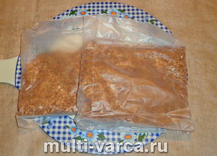 Гречка в пакетах у мультиварці