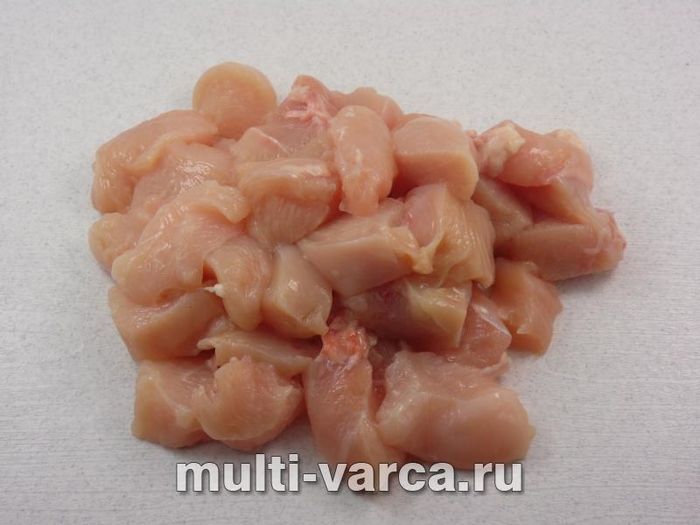 Гречка з куркою та капустою