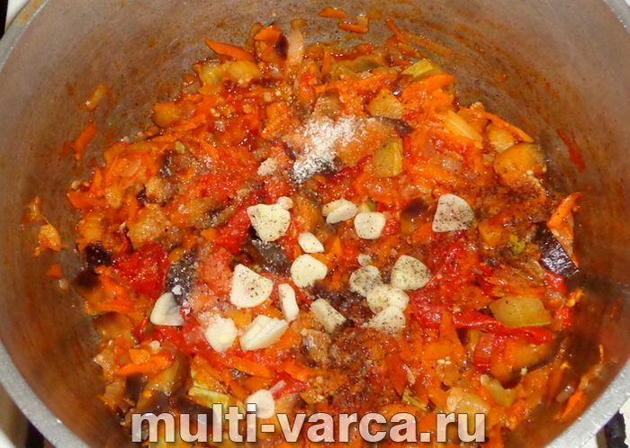 Ікра з баклажанів і кабачків на зиму