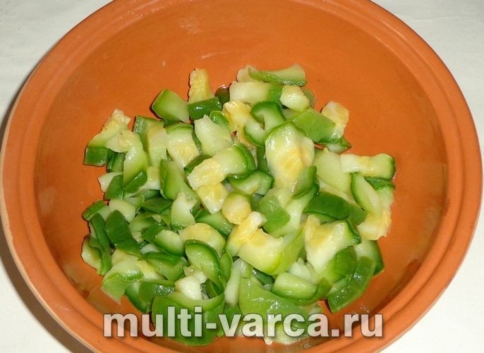 Кабачки з м