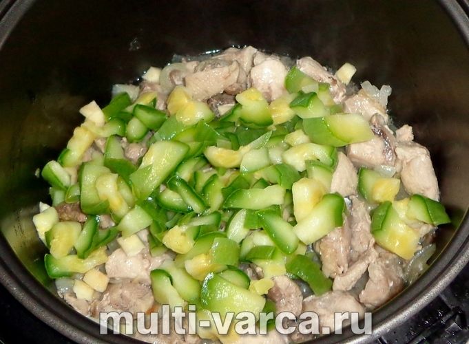 Кабачки з м