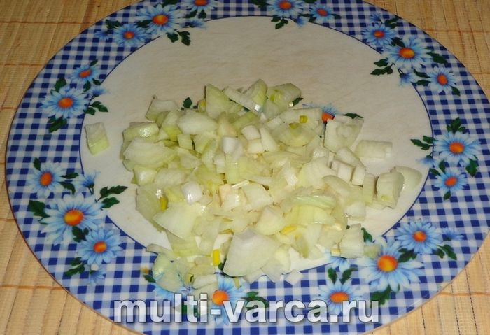 Кабачки з перцем у мультиварці
