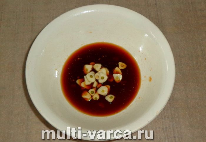 Качка в соєвому соусі в мультиварці
