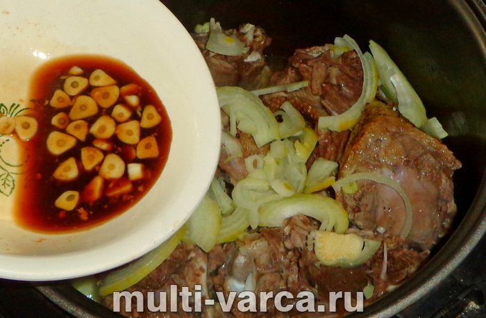 Качка в соєвому соусі в мультиварці