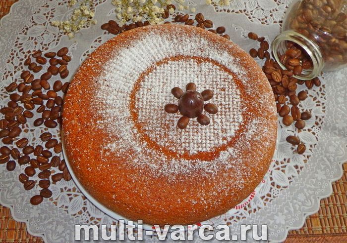 Кавовий кекс у мультиварці