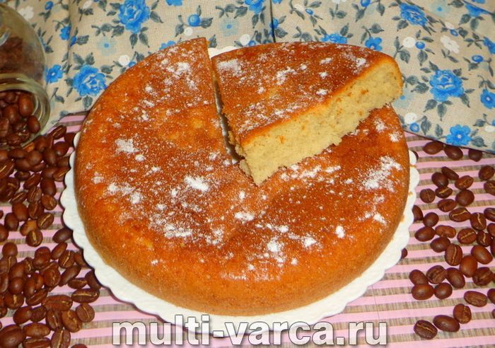 Кавовий пиріг у мультиварці