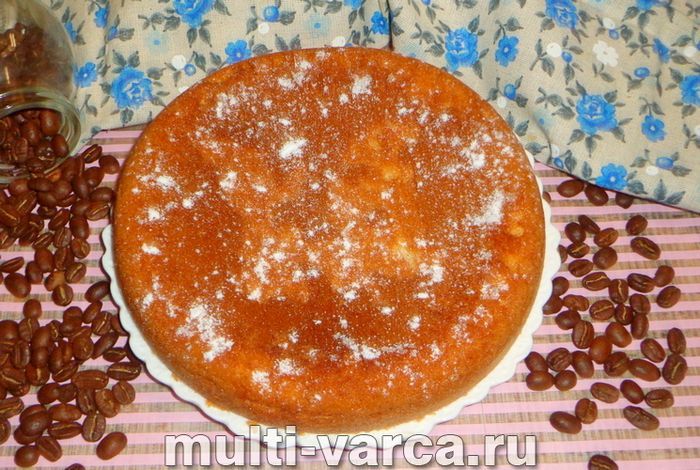 Кавовий пиріг у мультиварці