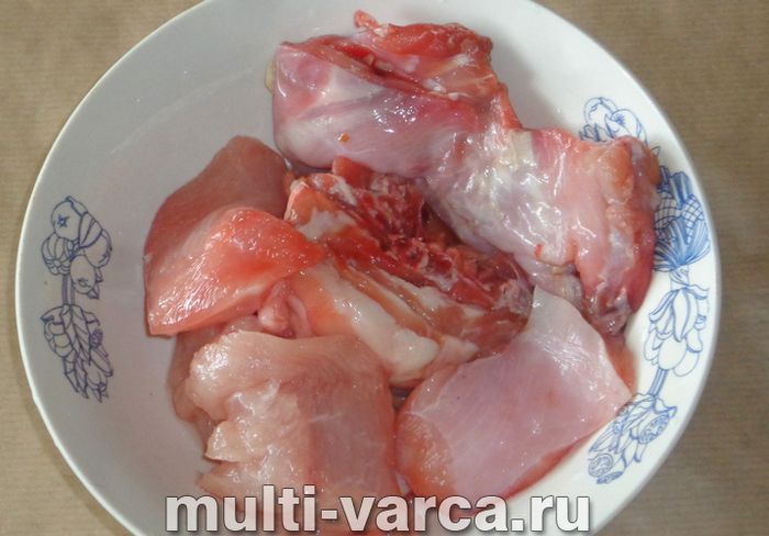 Кролик із картоплею в майонезі