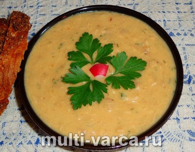 Курячий суп-пюре в мультиварці