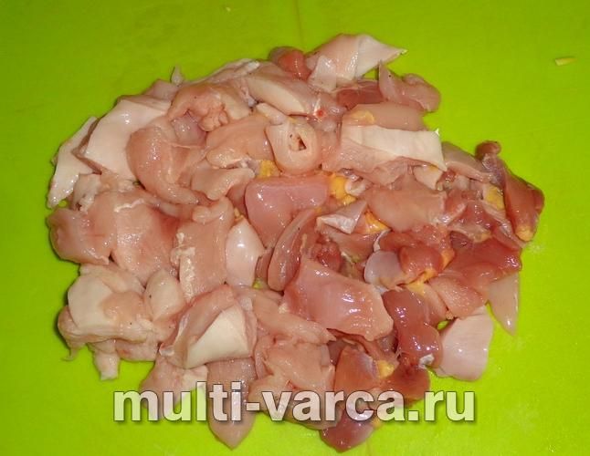 Курячий суп-пюре в мультиварці