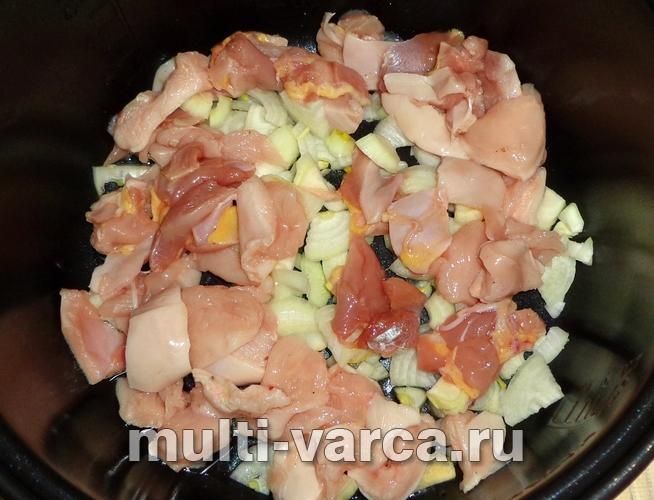 Курячий суп-пюре в мультиварці