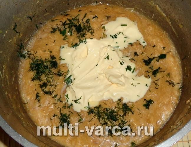 Курячий суп-пюре в мультиварці