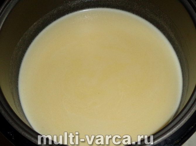 Мамалига в мультиварці