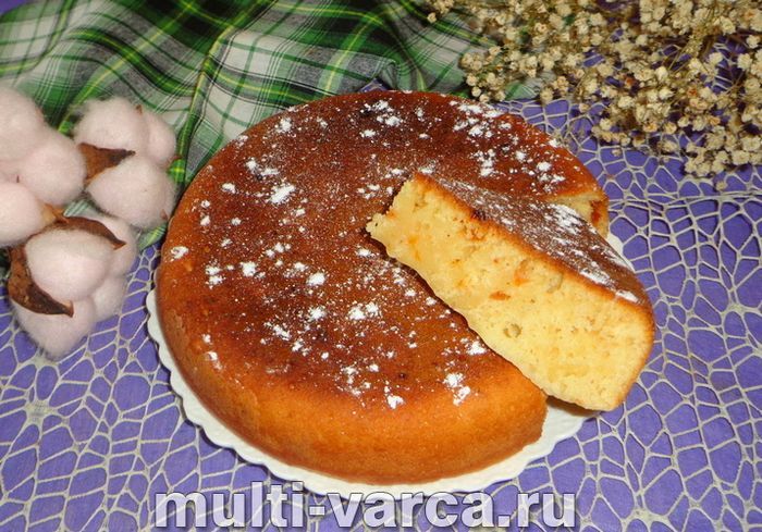 Манник із варенням у мультиварці