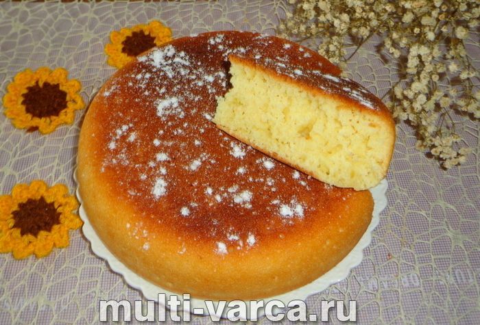 Манник на кисляку в мультиварці