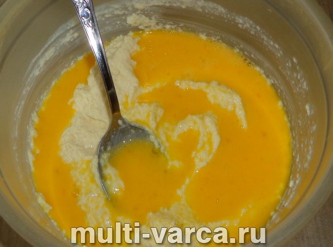 Манник на кисляку в мультиварці