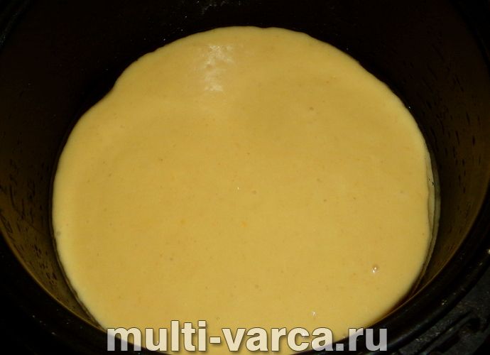Манник на кисляку в мультиварці