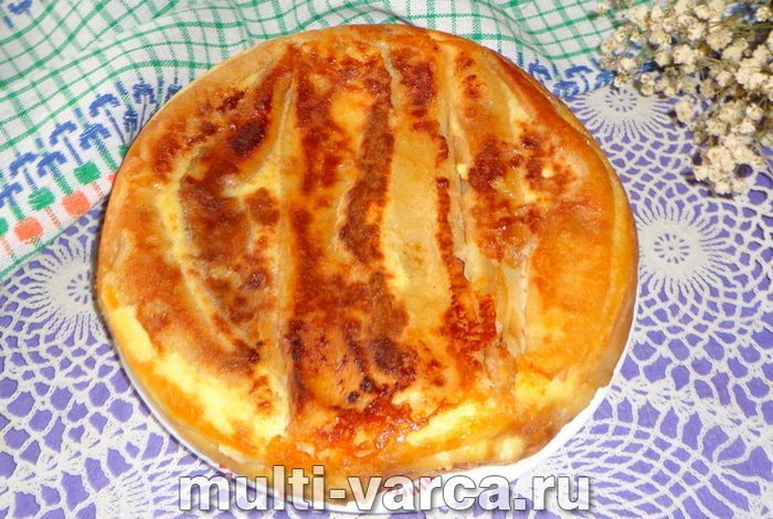 Млинцевий пиріг у мультиварці