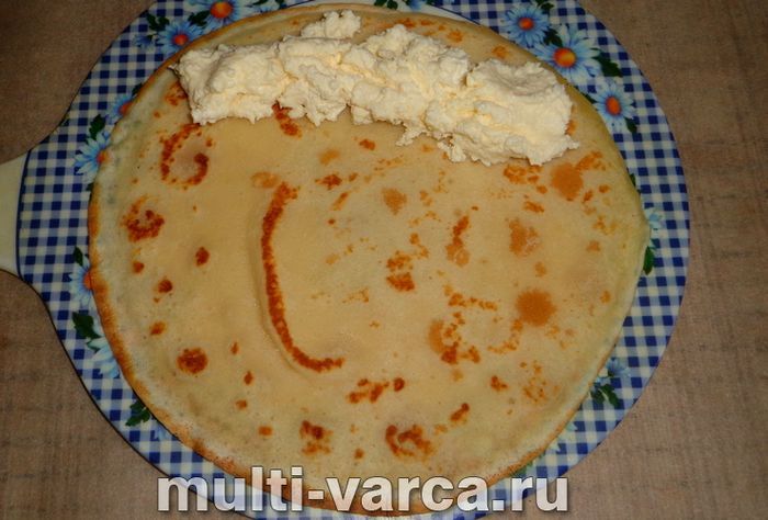 Млинцевий пиріг у мультиварці