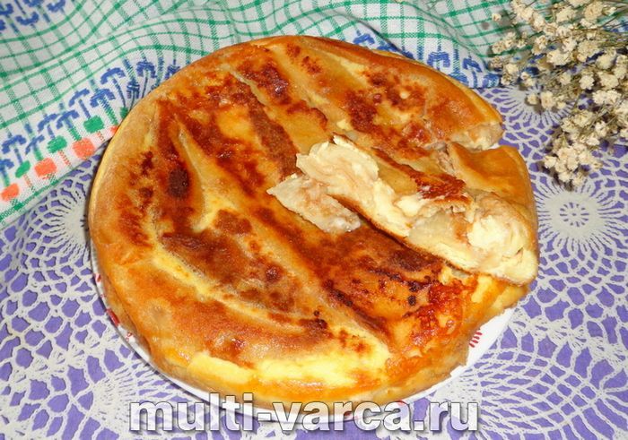 Млинцевий пиріг у мультиварці